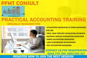 PFMT Consult - Practical Accounting Training - Yellow Pages Ghana